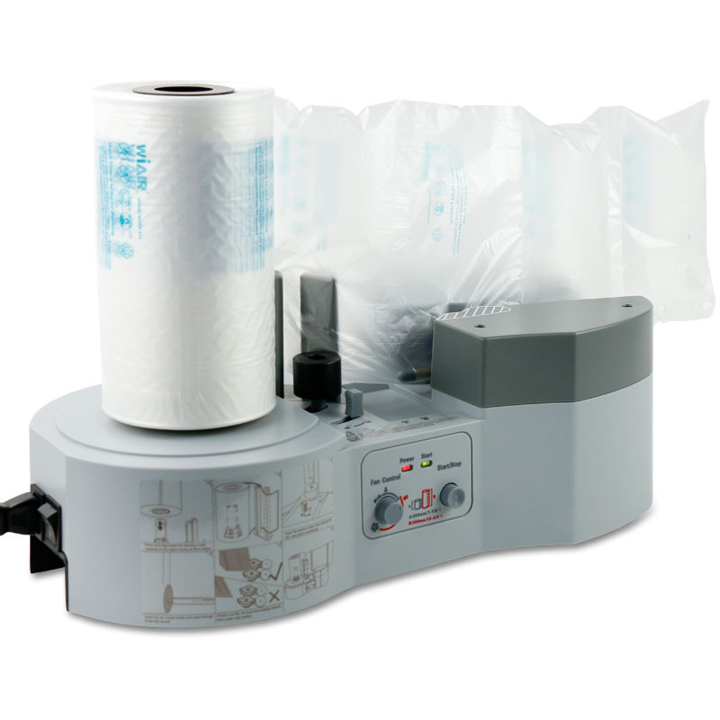 220V Buffer Air Cushion Machine Film Air Column Bag Inflator Automatic Filling Air Pillow Bag Bubble