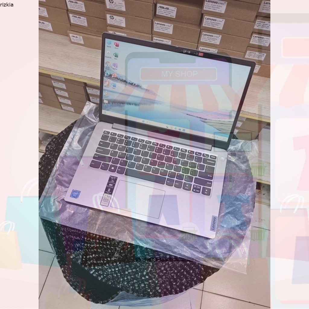 Laptop Leptop Lenovo Ideapad Slim 1 RAM 8GB SSD 256GB Windwos 11 Generasi Terbaru Rizkia
