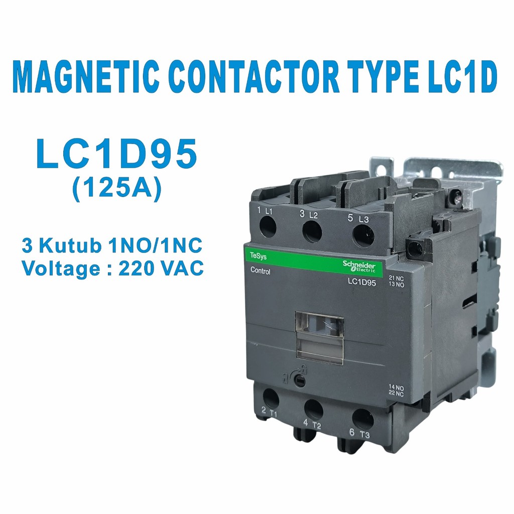 Magnetic Contactor Kontaktor  LC1D95M7