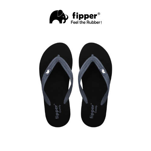 Fipper - Comfy Black / Blue Bayoux