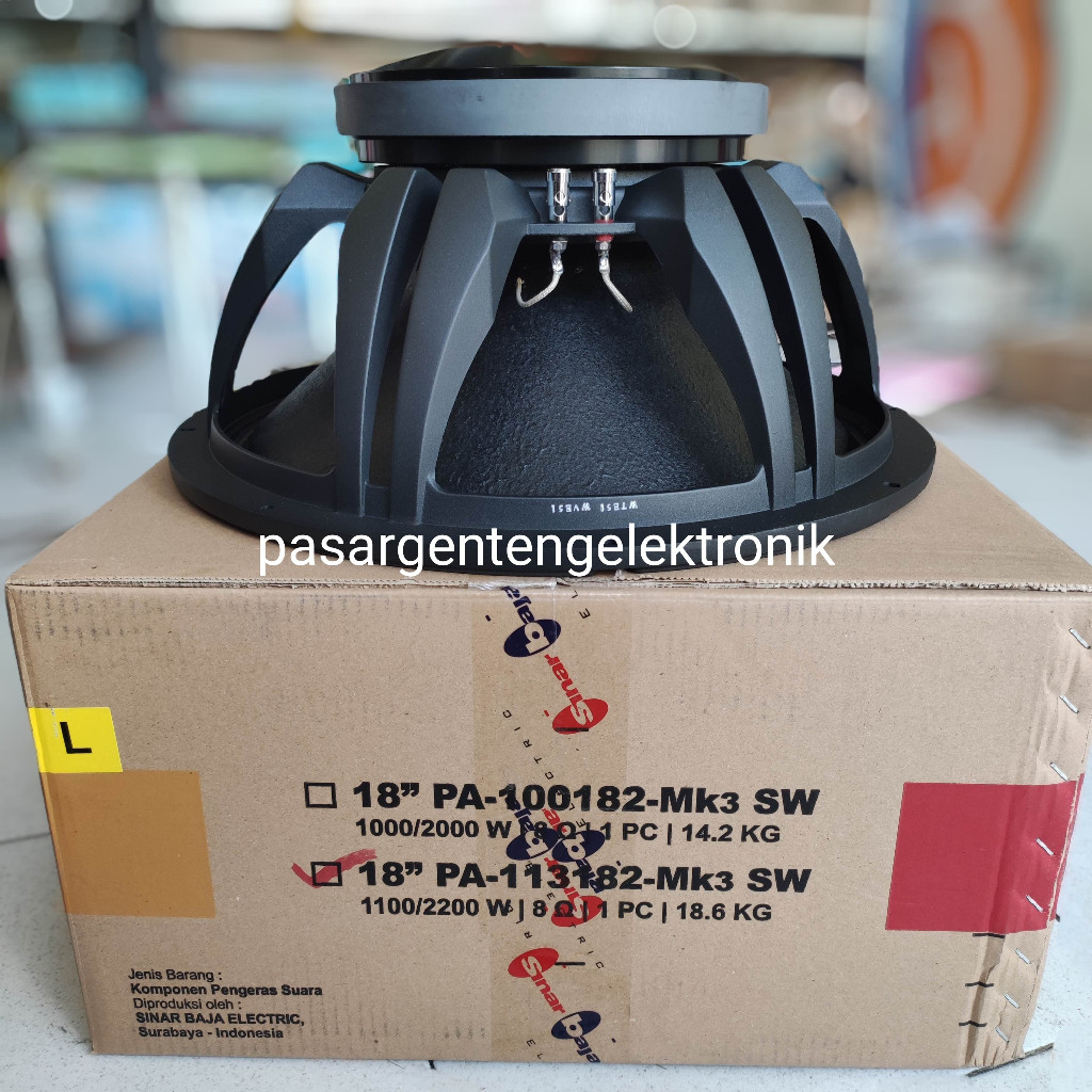 Speaker Fabulous 18 Inch ACR PA 113182 MK3 SW