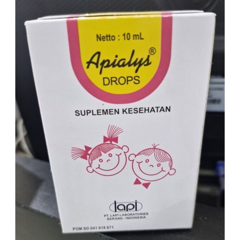 Apialys Drop 10ml - Suplemen makanan penambah nafsu makan anak dan bayi