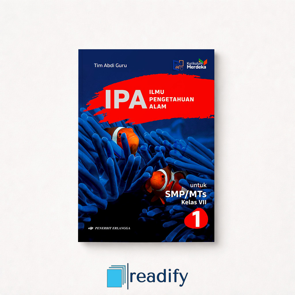 IPA Revisi Kelas 7 SMP/MTs Erlangga Kurikulum Merdeka Revisi Terbaru