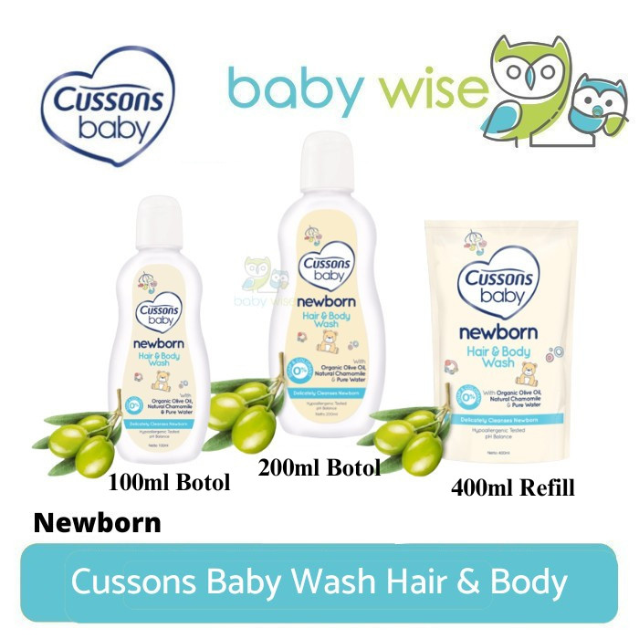 Cussons Baby Wash Hair & Body