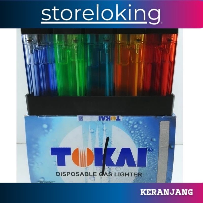 terlarismurah Korek Tokai 1 pack 50 pieces kep
