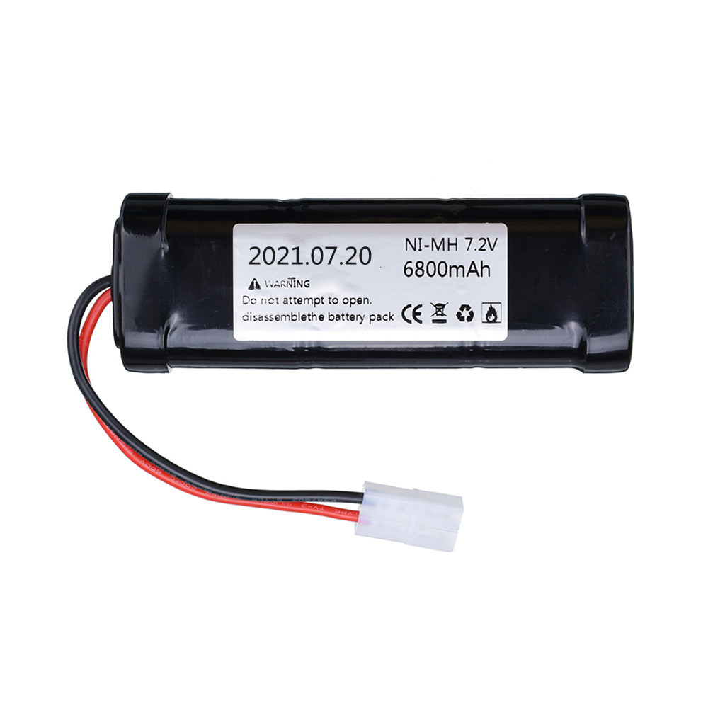7.2V 5000mAh Ni-MH SC battery and 7.2v charger for RC toys tank car Airplane Helicopter With Tamiya 