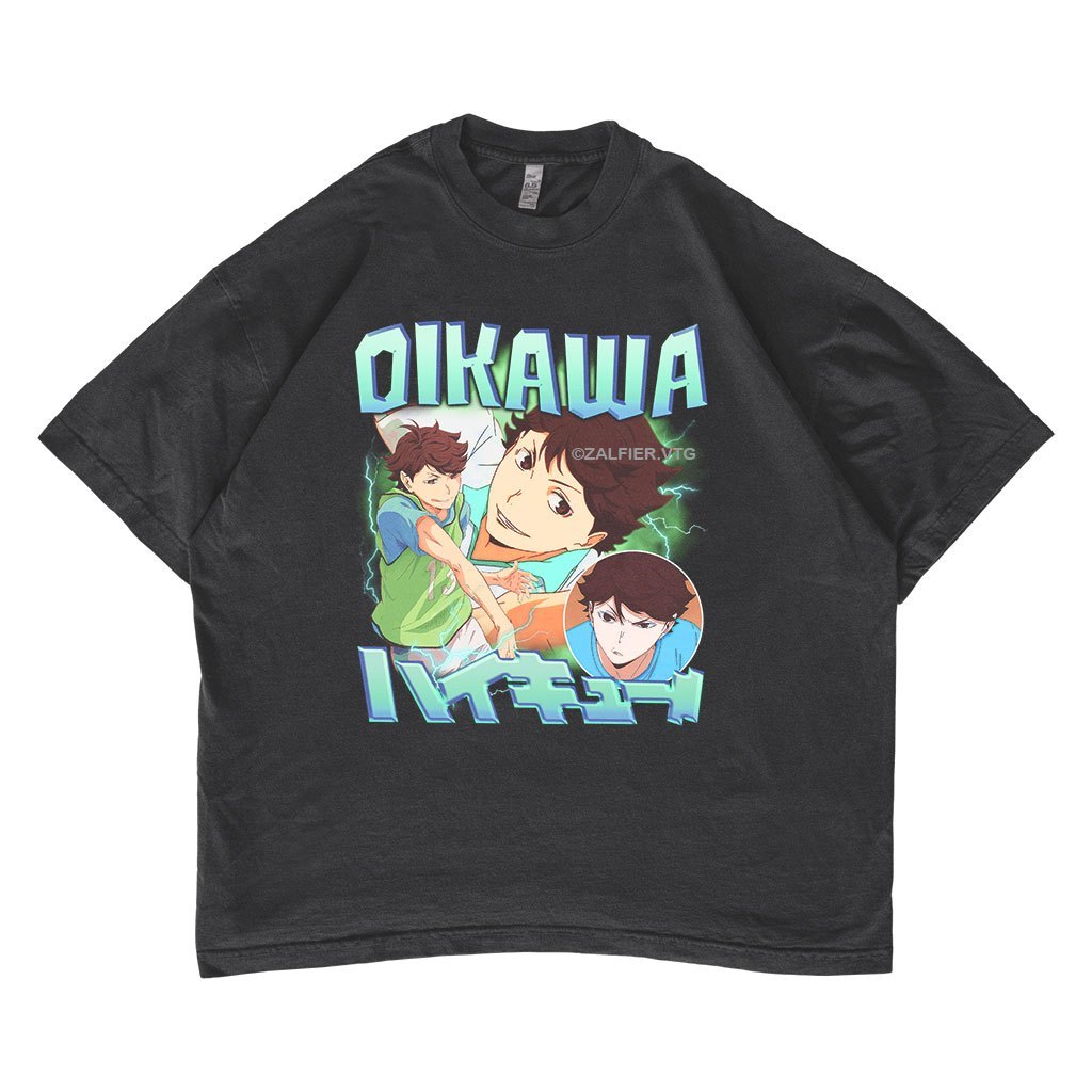 Kaos Haikyuu Oikawa Oversized T-shirt Anime #04 Unisex Tee