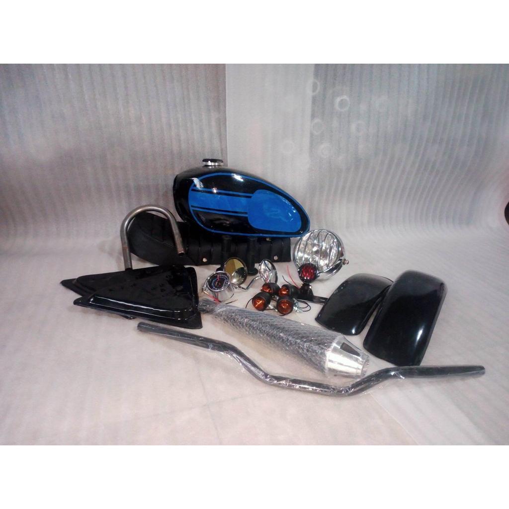 [GM] paket japstyle full set body pnp tiger megapro cb thunder scorpio bison MOTOR CUSTOM Paket Tang