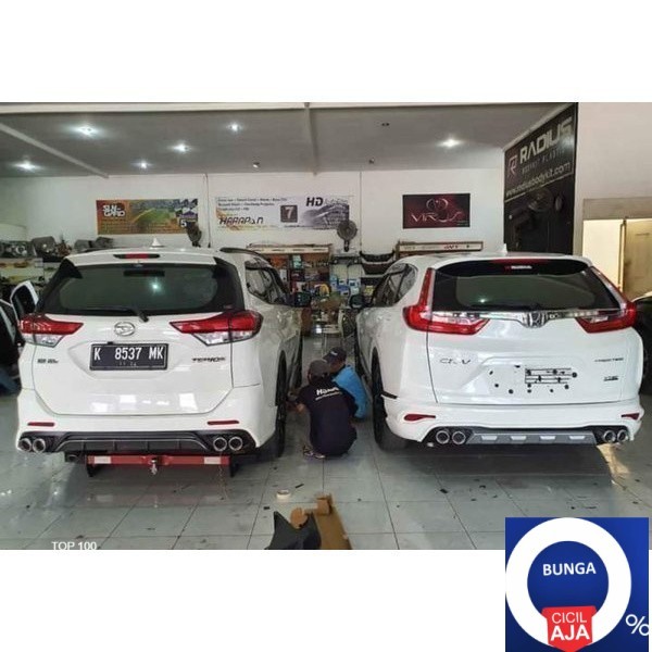 bodykit toyota all new terios all mew rush yups body kit bodikit