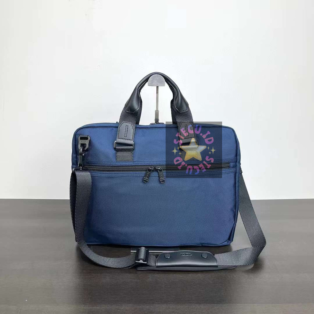 Aviano Slim BriefCase Tas Kerja Pria Model Slim Briefcase Warna Hitam