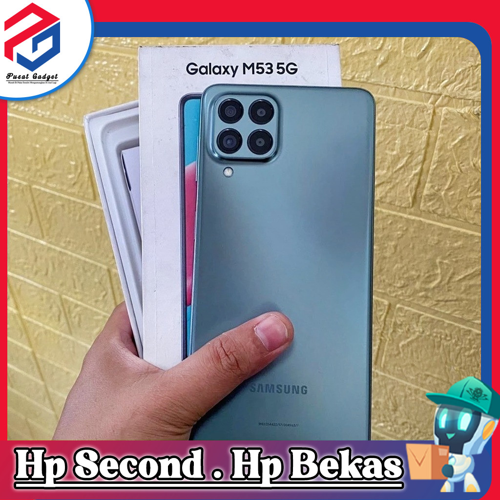 Samsung M53 5G Ram 8 Rom 256GB Second Pusat Gadget