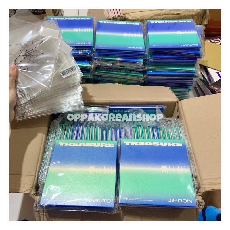 TREASURE - 1st MINI ALBUM THE SECOND STEP : CHAPTER ONE DIGIPACK Ver. Junkyu Jihoon Haruto Yedam Hyu