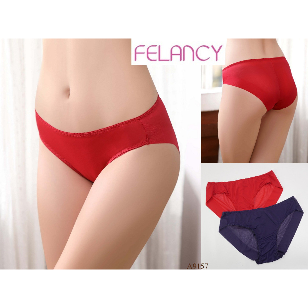 Celana Dalam Wanita Model Mini Felancy Seamless Polos M L Pakaian Dalam A9157 By SecondSkin