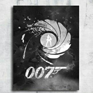 Poster Film James Bond Big Salle 