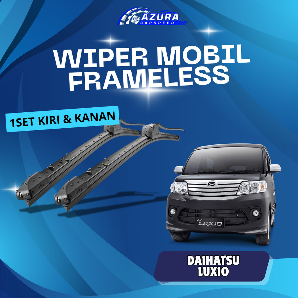 Wiper Frameless Mobil Daihatsu Luxio 20" + 20" Kiri dan Kanan
