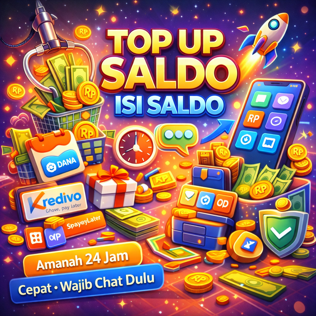 TOP DEAL UP Saldo Digital & Isi Ewallet • Amanah