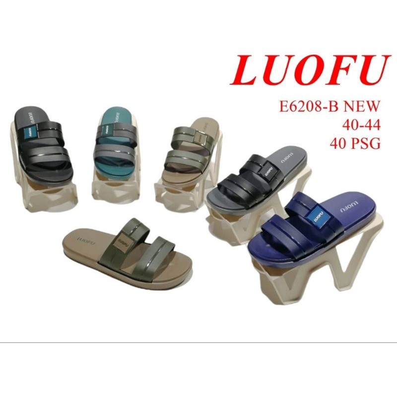 Luofu E 6208-B Sandal Selop Pria Tahan Air Luofu