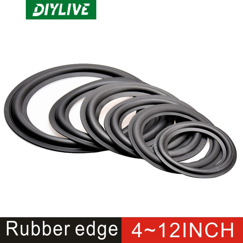 DIYLIVE 4~12-inch rubber wraparound folding ring subwoofer repair accessories (100 ~ 300mm) 4" 5 "5.