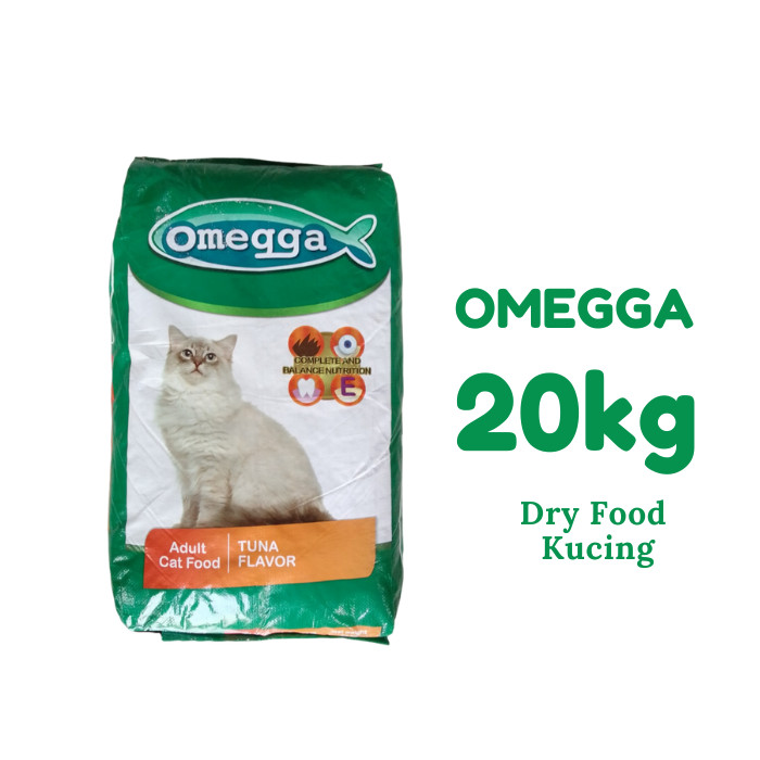 Omegga Cat Food 20 Kg | makanan kucing omega 20kg
