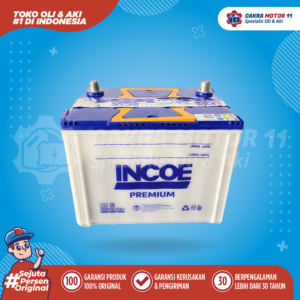 Aki Gojek Only Incoe N50z 60 Ah Aki Mobil New