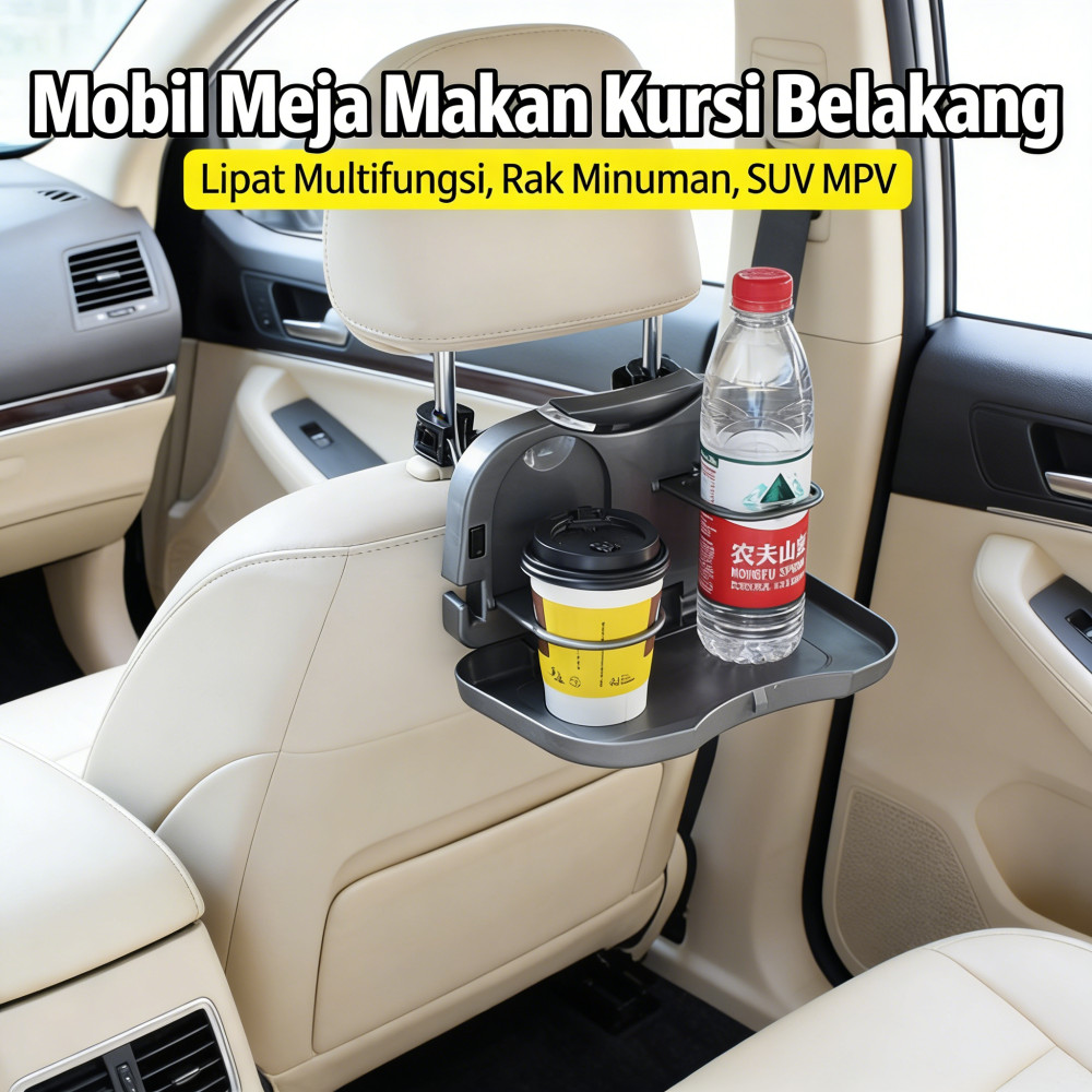 Minuman Mobil Kursi di Penyimpanan Tempat Rak Makan Meja