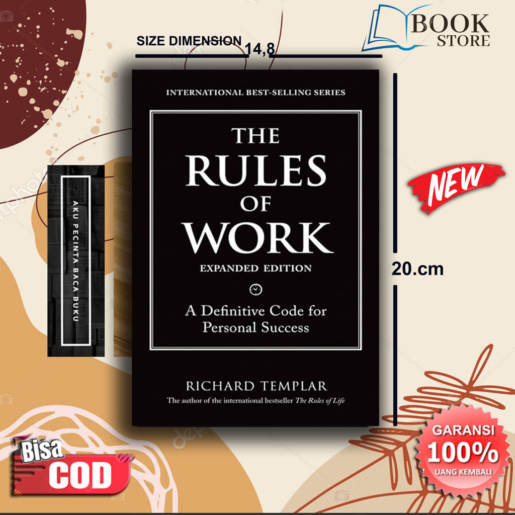 The Rules of Work Series by 
Richard Templar's Rules (9 books)(English)