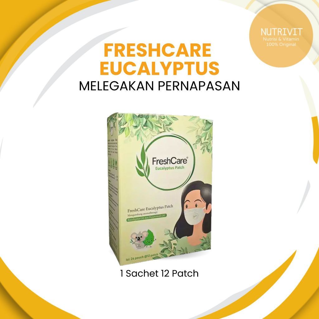 Freshcare Eucalyptus Patch - Sticker Tempel / Fresh Care Patch / Freshcare Patch