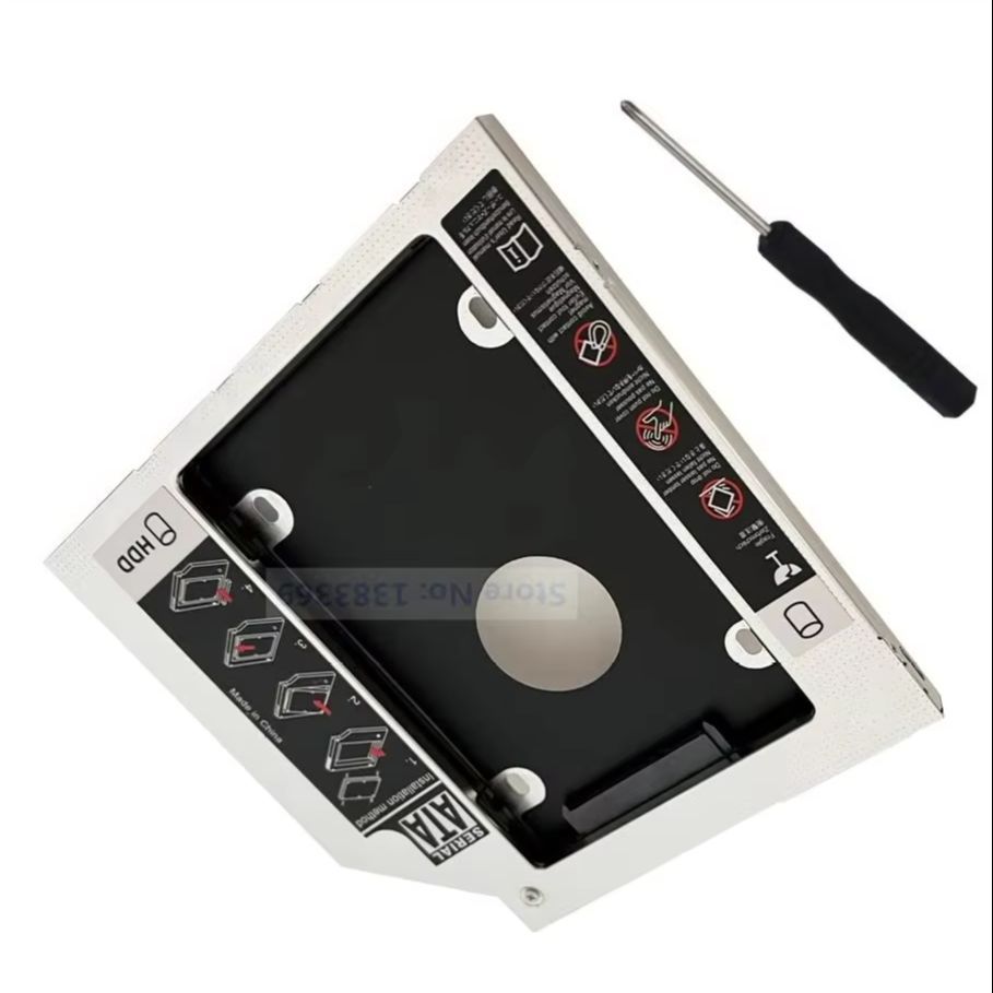 2nd 2.5 HDD Hard Drive Optical bay Caddy Adapter for Acer Aspire ES1-521 E15 E5-575-33BM E5-511-P0BM