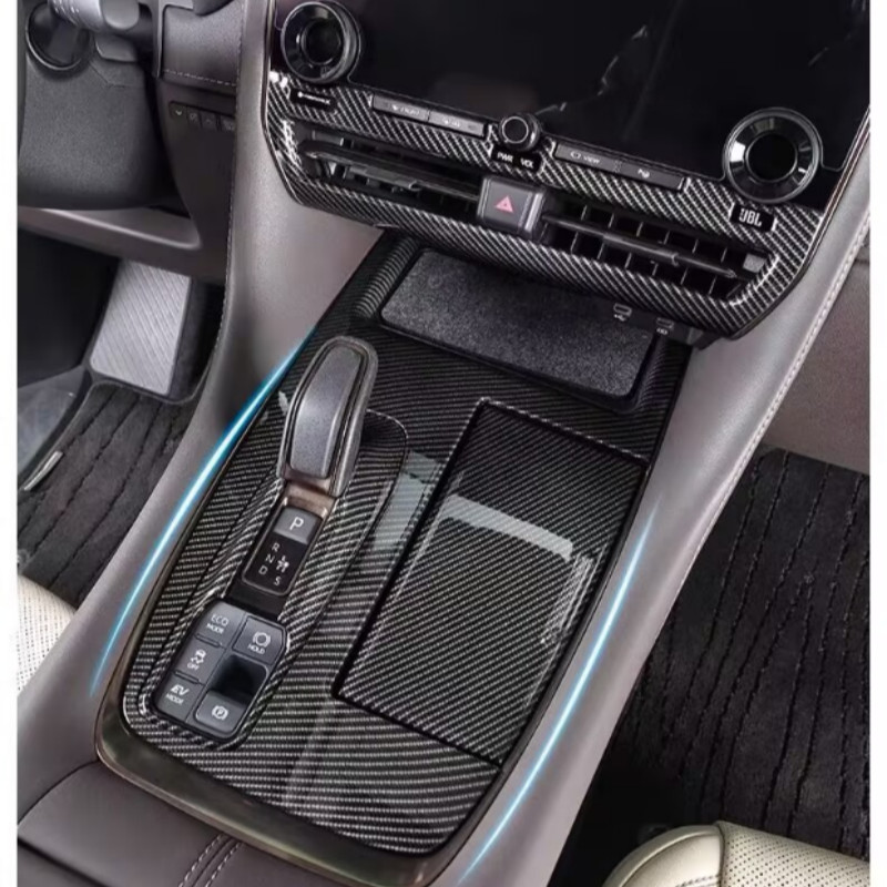 LHD RHD ABS For Toyota Alphard Vellfire 40 Series 2023 2024 Central Control Gear Shift Panel Cover T