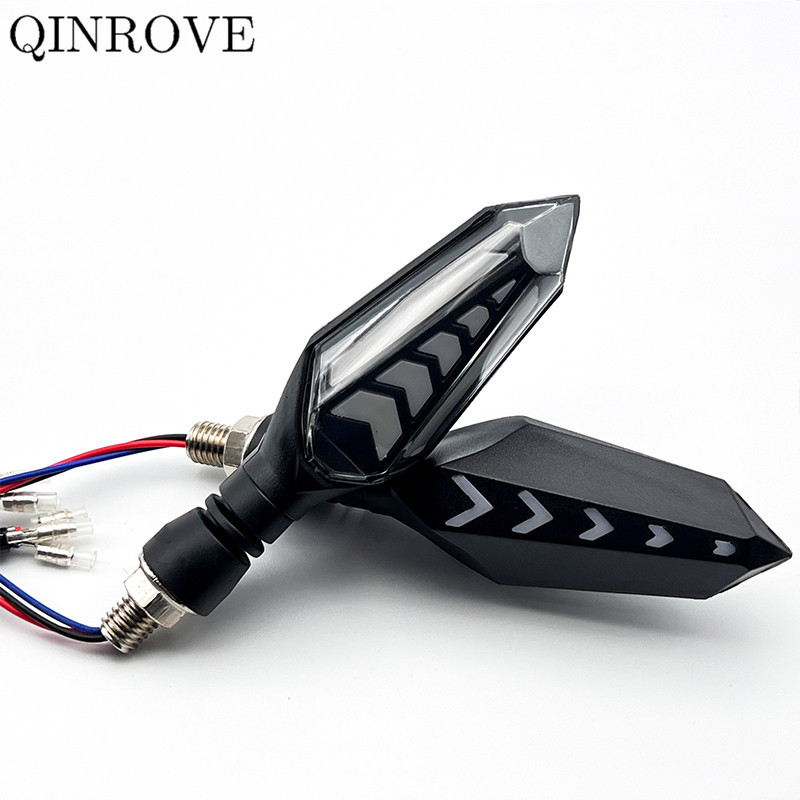 Motorcycle Flasher LED Turn Signals Light Universal 12V Flowing Incator Lamp For Honda MSX 125 PCX 1