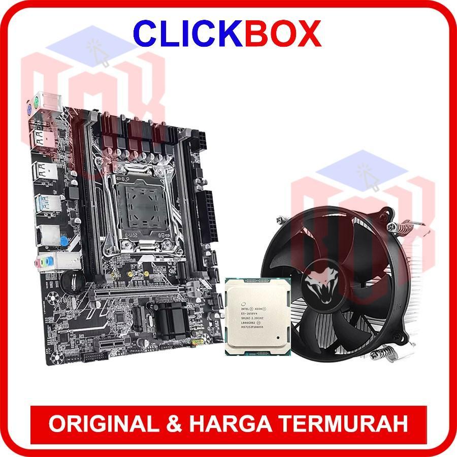 VenomRX Motherboard Bundling X99 + Intel XEON 2650V4 + Cooler