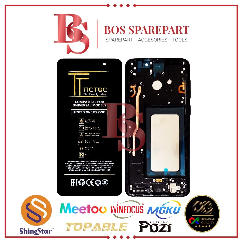 Bos Sparepart ITC Cempaka - LCD TOUCHSCREEN SAMSUNG S9 PLUS / G965 / G9650