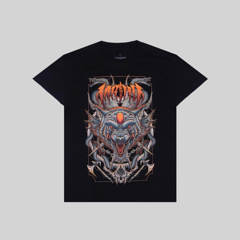 (COD) Tshirt TARING AGHONI Kaos Band Pria Reguler Original Merchandise