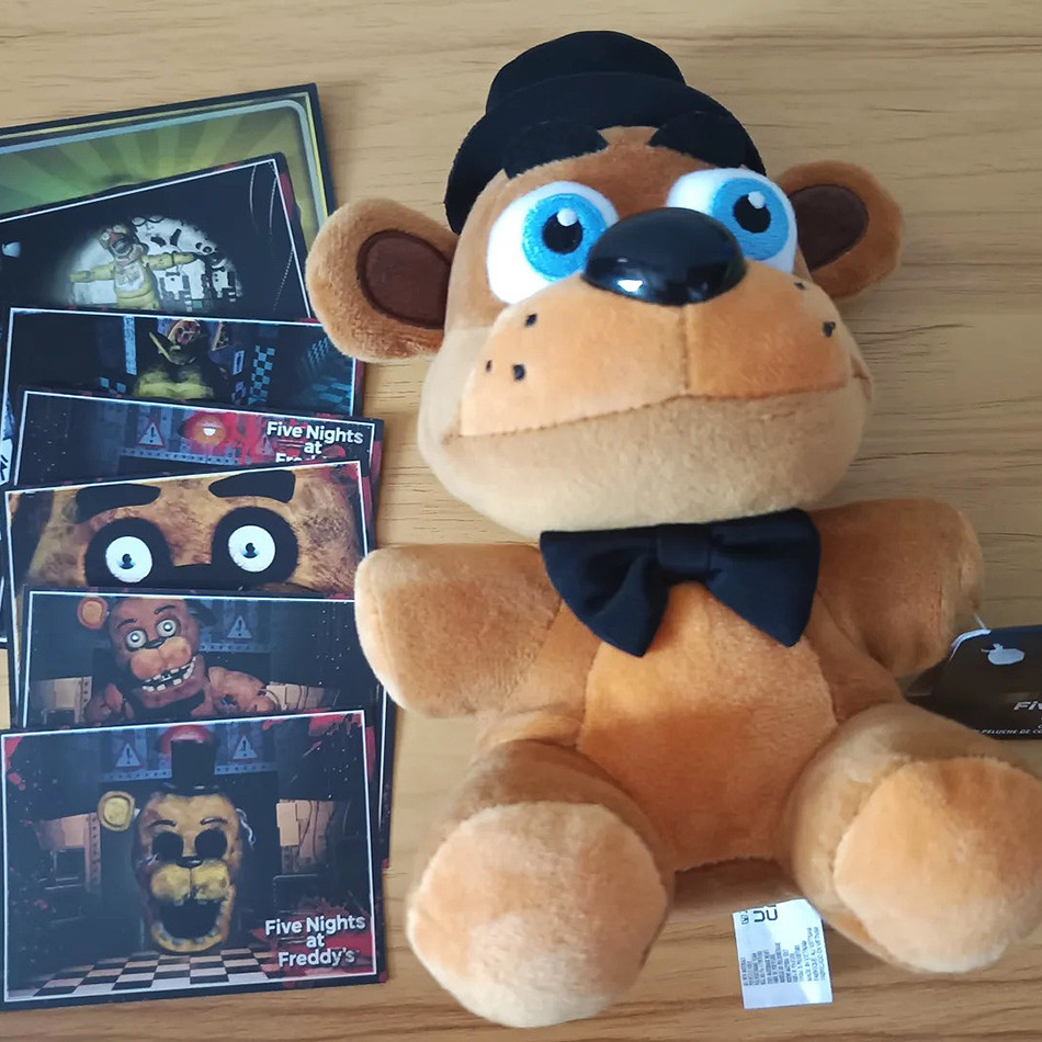 2026 Five Nights at Freddy's (FNAF) - Cute Plush Toys 18cm Game Dolls Bonnie Bear Foxy from the Anim