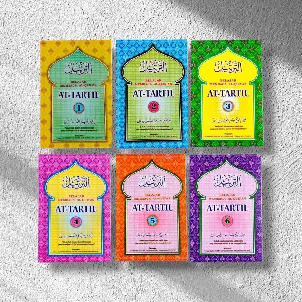 BUKU BELAJAR MEMBACA AL-QUR'AN / AT-TARTIL JILID 1-6