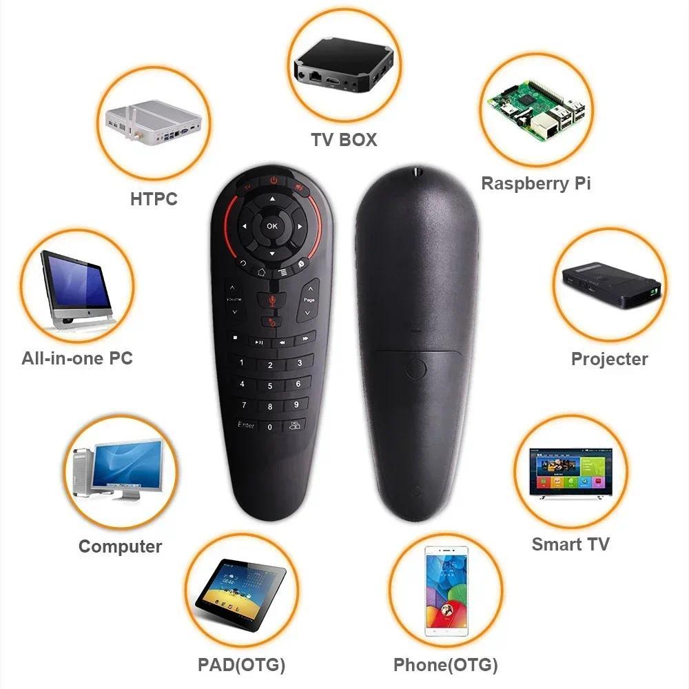 Key Infrared Learning Gyroscope G30S Voice Remote Control 2.4G Wireless Sear G30S Air Mouse 33 Googl