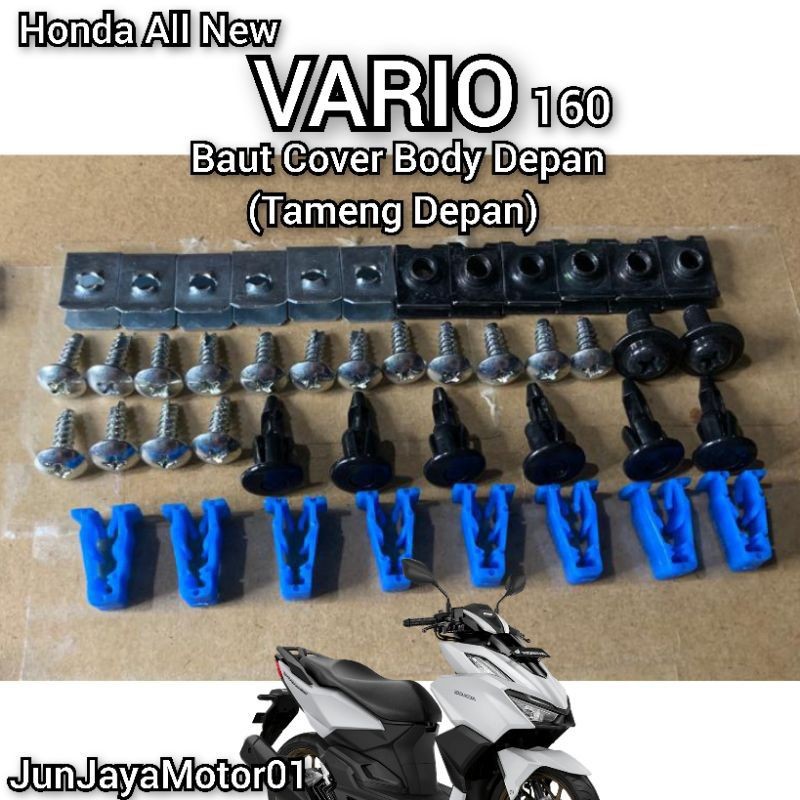 baut tameng depan Vario 160 / baut tameng sayap kanan kiri Vario 160