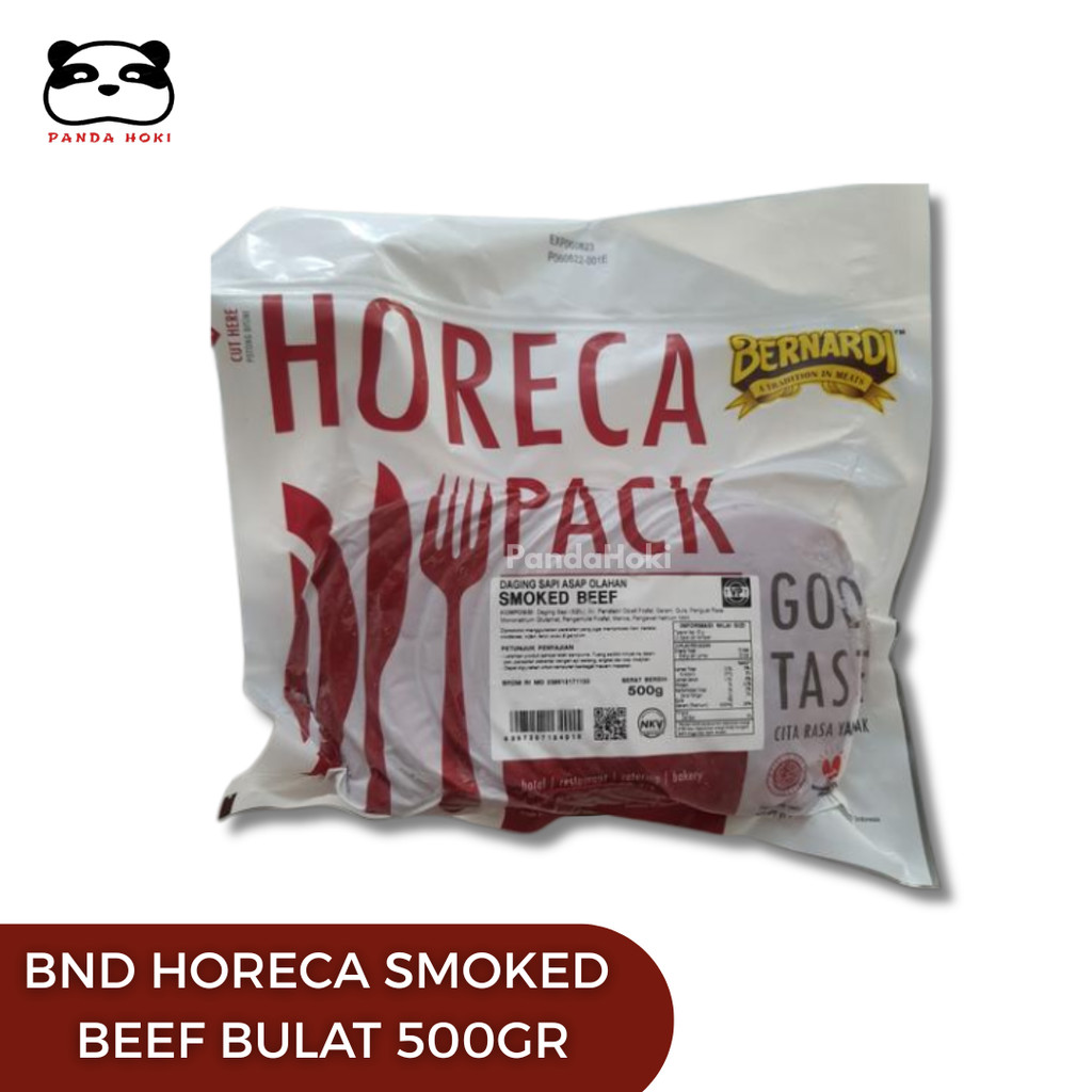 Bernardi Horeca Smoked Beef Bulat | Daging Sapi Asap 500gr