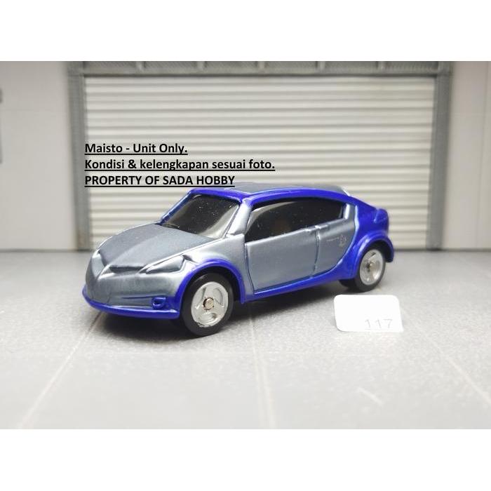 Diecast Maisto 2000 Pontiac Piranha Biru Unit Only Dcast