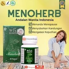 MENOHERB Suplemen Menopause Dr Boyke / Menoherb Dokter Boyke Original BPOM  herbal ampuh