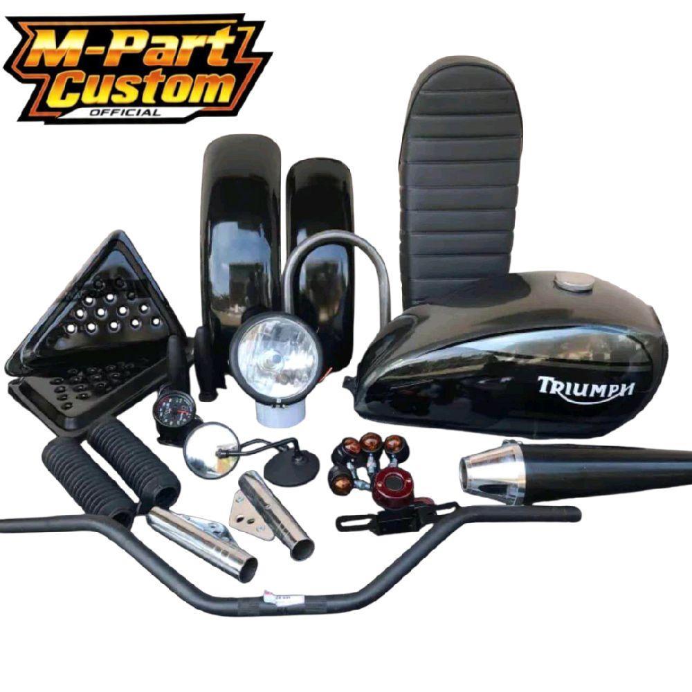 Paket Tangki Motor Paket Full Set Body Komplit Murah Motor Custom Japstyle Lengkap Komplit Murah Pnp