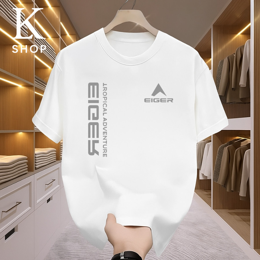 KENAK!7002baju kaos pria EIGER KENAK! Outlets Distro T-Shirt Unisex Adem Combed24s | baju kaos pria 