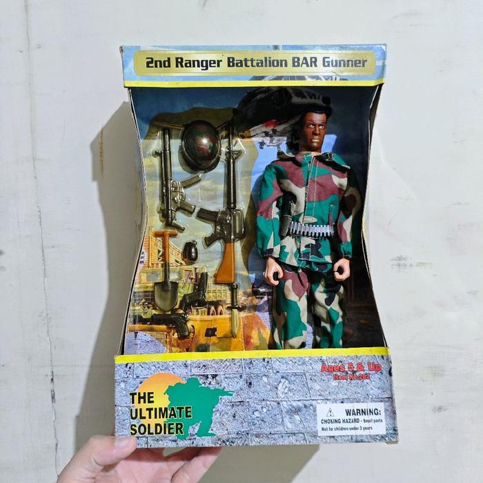 Action Figure 11' 1 : 6 Army American Soldier Not World Peacekeepers New Old Stock Original Twin Sta