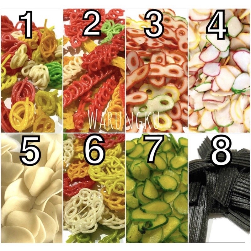 PROMO TERMURAH 1 KG Aneka Kerupuk Kiloan ENAK