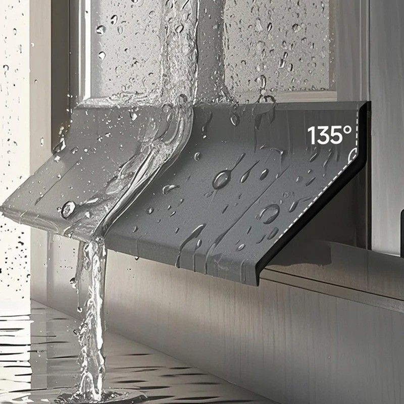 Window Water Blocking Balcony Strip Karet Penahan Air 4.5cm - Water Blocking Strip Jendela Pintu Ant