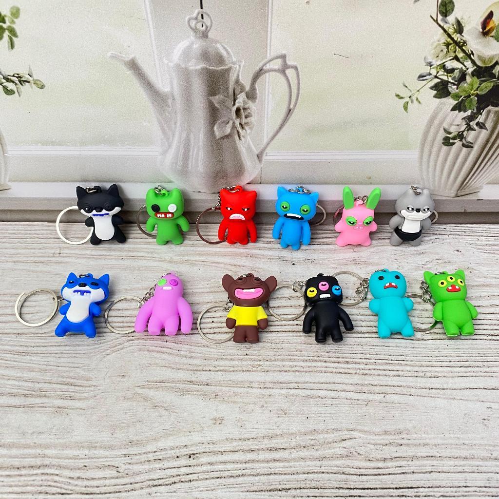GANTUNGAN KUNCI KARET FULL BODY FUGGLER STANDAR GK-2069 MINIATUR FUGLER