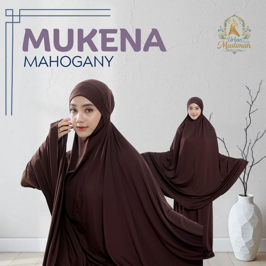 Mukena Tunica Jersey Premium – Jumbo Anti Kusut Halus & Adem Maksimal