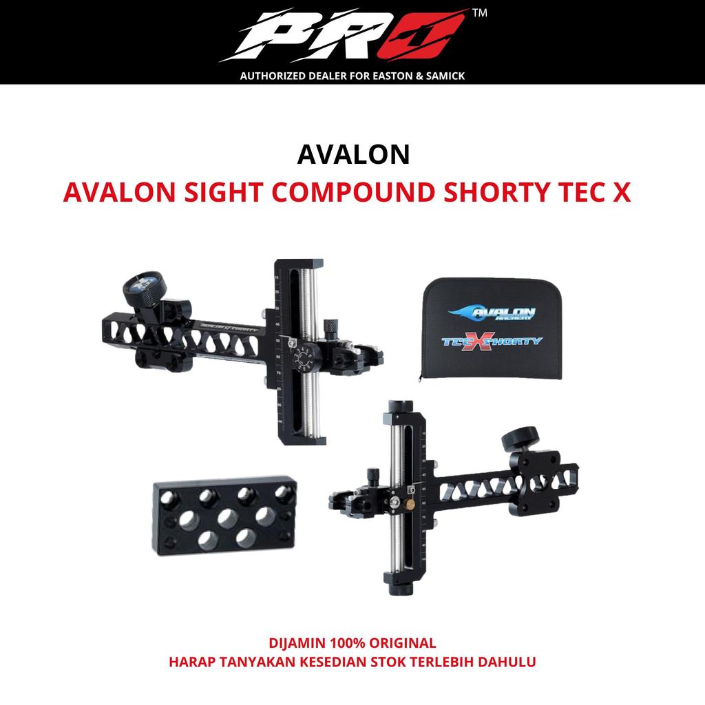 SIGHT FISIR KIDAL COMPOUND AVALON SHORTY TEC X COMPOUND KANAN KIDAL / BUSUR KOMPON ALAT PANAHAN | AL