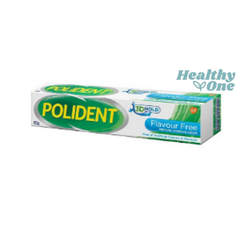 POLIDENT DENTURE ADHESIVE 60GR