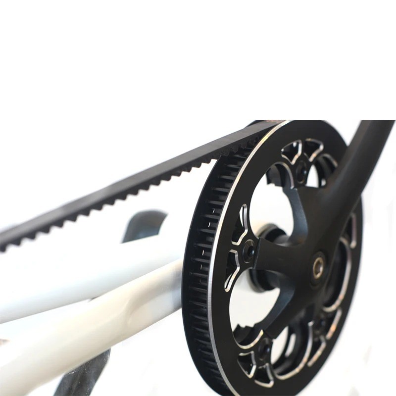 Bicycle Belt Drive Kit Single Speed Internal Gear Hub 378 Speed 11M Belt